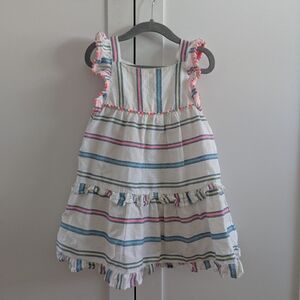 Cat & Jack Toddler 3T Tiered Ruffle Party Dress